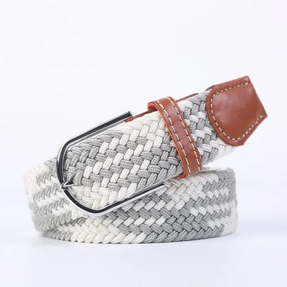 Stretchy Casual Belt Crafted from Elastic Fabric