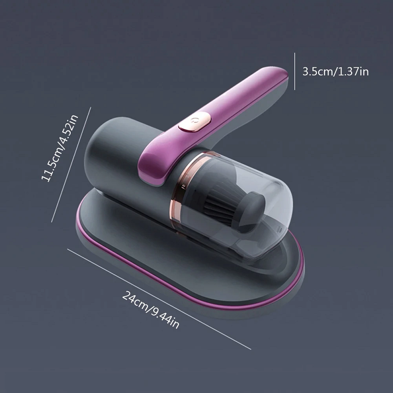 Vacuum Cleaner for Mattresses and Beds with UV-C Light