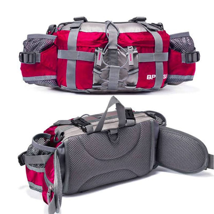 Waterproof Hiking Waist Pack with Bottle Holder