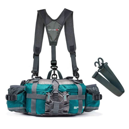 Waterproof Hiking Waist Pack with Bottle Holder