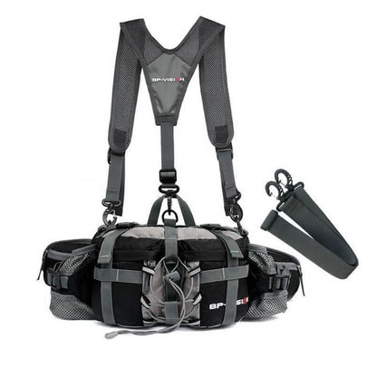 Waterproof Hiking Waist Pack with Bottle Holder
