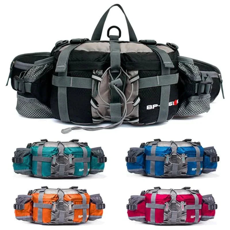 Waterproof Hiking Waist Pack with Bottle Holder