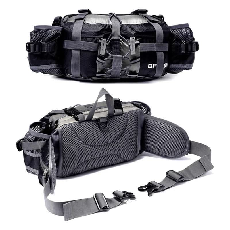 Waterproof Hiking Waist Pack with Bottle Holder