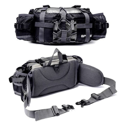 Waterproof Hiking Waist Pack with Bottle Holder