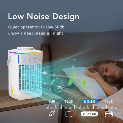 Vapor Fan for Cooling and Air Circulation
