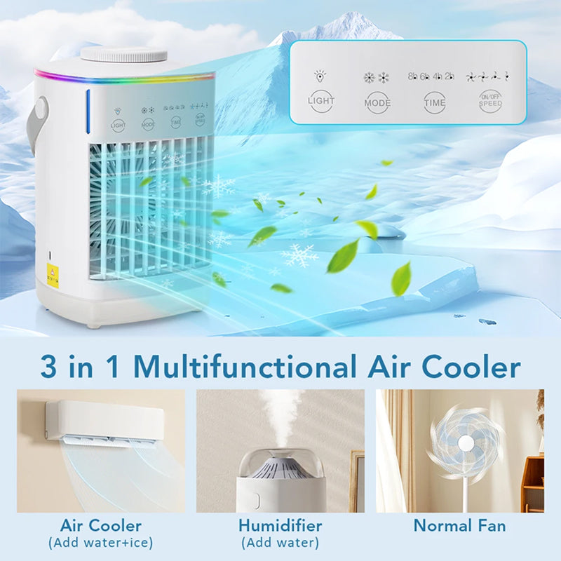 Vapor Fan for Cooling and Air Circulation