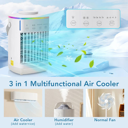 Vapor Fan for Cooling and Air Circulation
