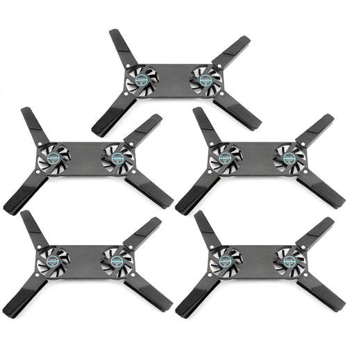 Portable Laptop Cooling Stand with Dual 60mm Fans
