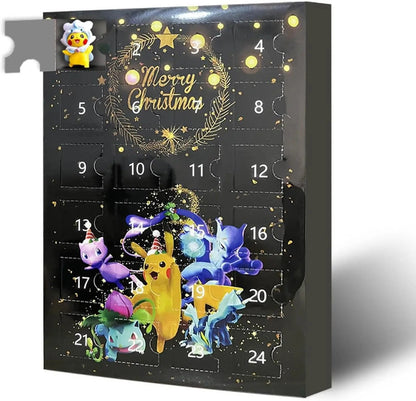 Advent Calendar with 24 Pokémon Figurines