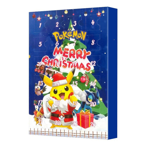 Advent Calendar with 24 Pokémon Figurines