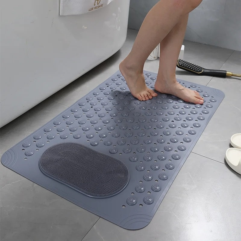 SecureStep Bath Mat | Anti-Slip with Foot Cleaner