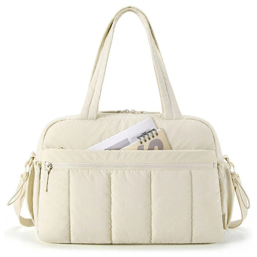 Lightweight Weekend Tote for Women - Waterproof Gym Duffel Bag