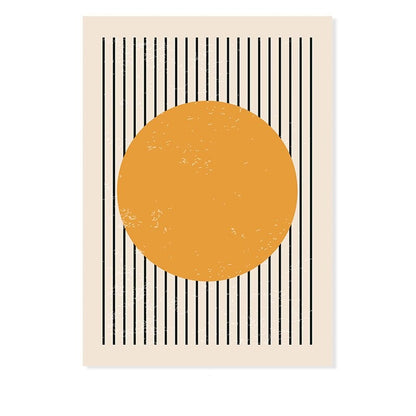 Vibrant Geometric Canvas Art - Modern Wall Decor