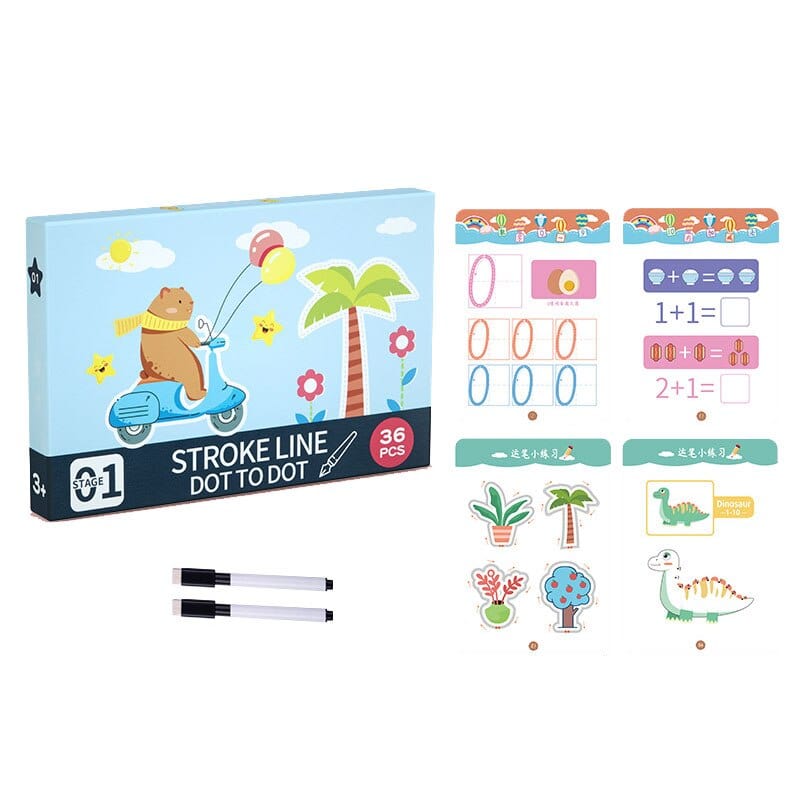 Endless Learning Adventure Workbook for Kids