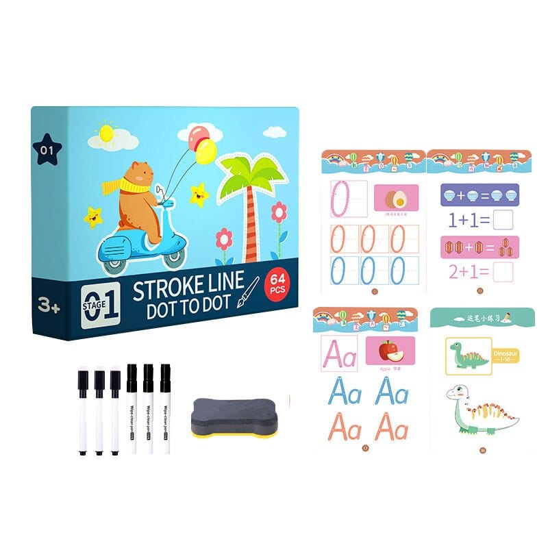 Endless Learning Adventure Workbook for Kids