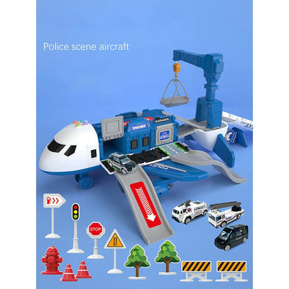 SkyExplorer Airplane Playset – 20-Piece Building and Roleplay Set for Kids
