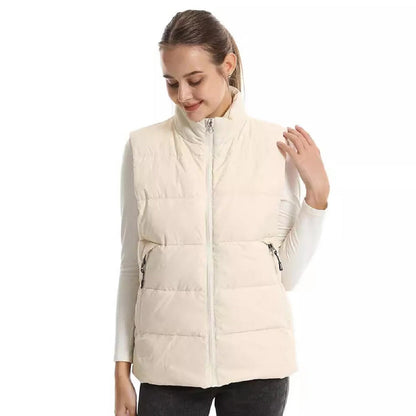 Electric Winter Jacket - Unisex Down Vest with 15 Heated Zones