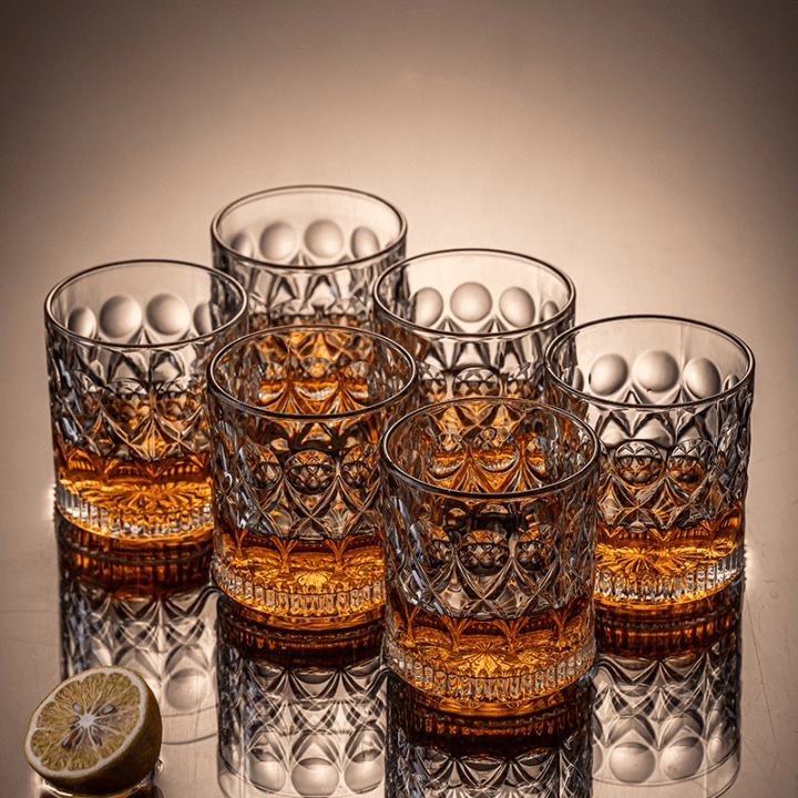 Handcrafted Crystal Tumbler – Elegant Design for Fine Beverages