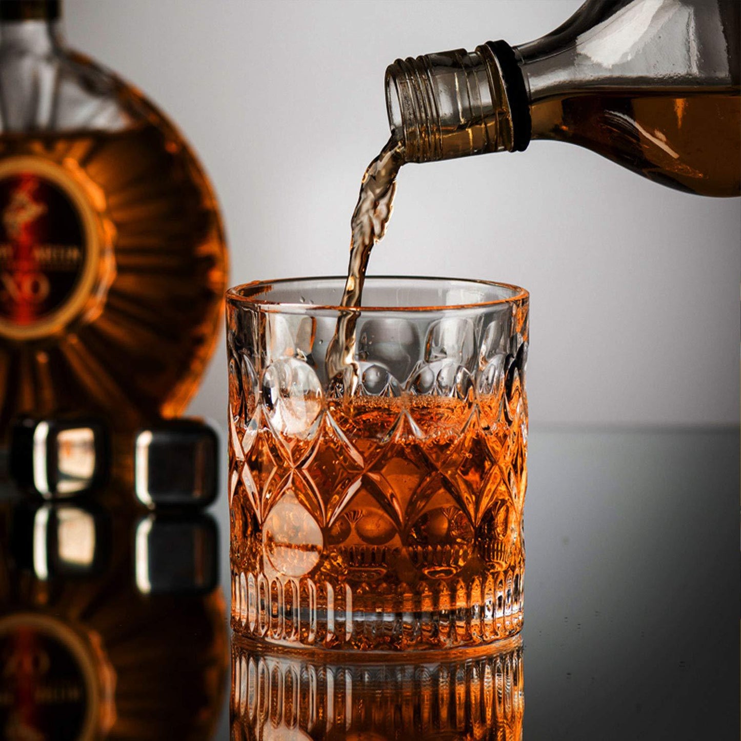 Handcrafted Crystal Tumbler – Elegant Design for Fine Beverages