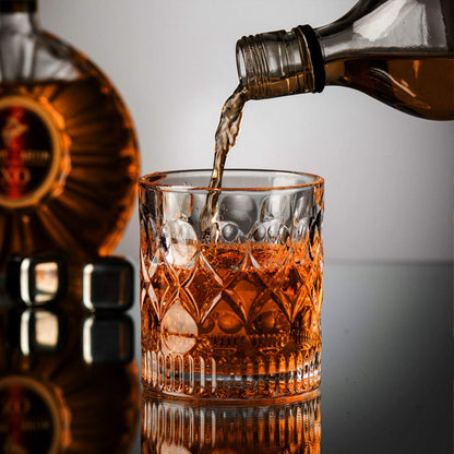 Handcrafted Crystal Tumbler – Elegant Design for Fine Beverages