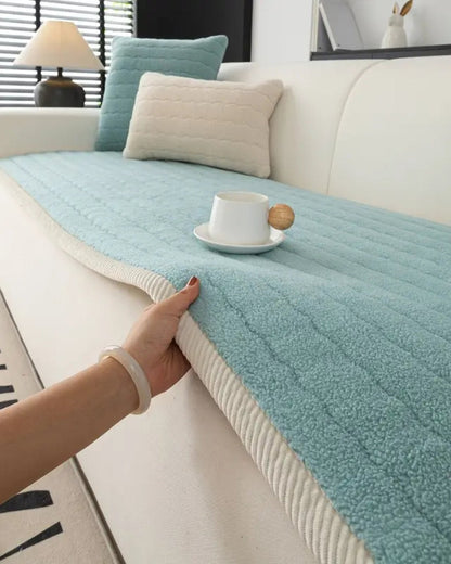 Soft Wool Sofa Cover – Stylish and Cozy Protector