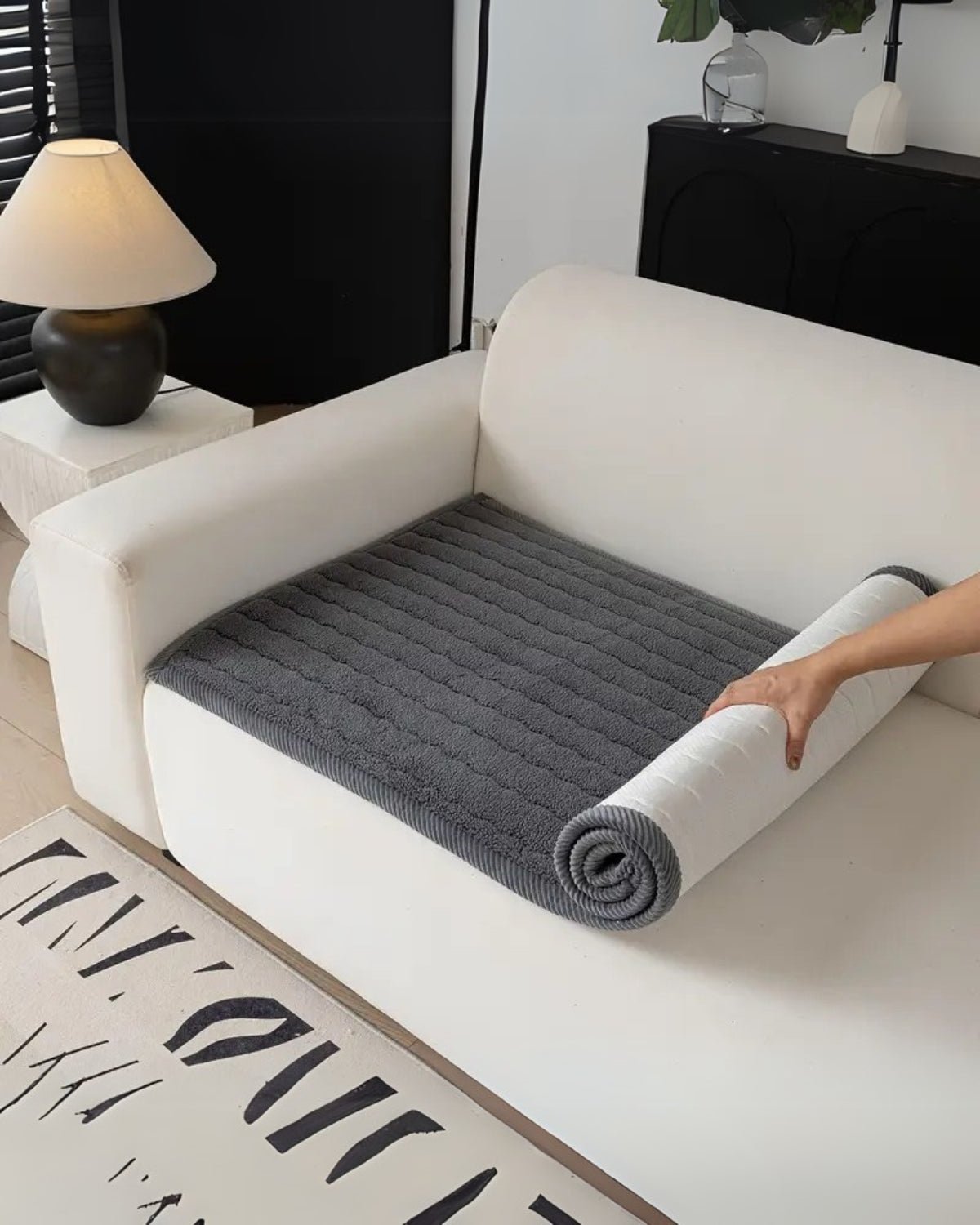 Soft Wool Sofa Cover – Stylish and Cozy Protector
