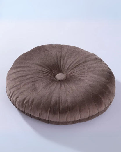 Round Velvet Cushion – Soft and Luxurious Accent Pillow