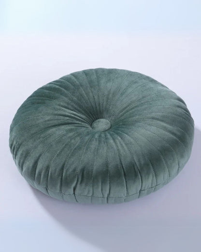 Round Velvet Cushion – Soft and Luxurious Accent Pillow