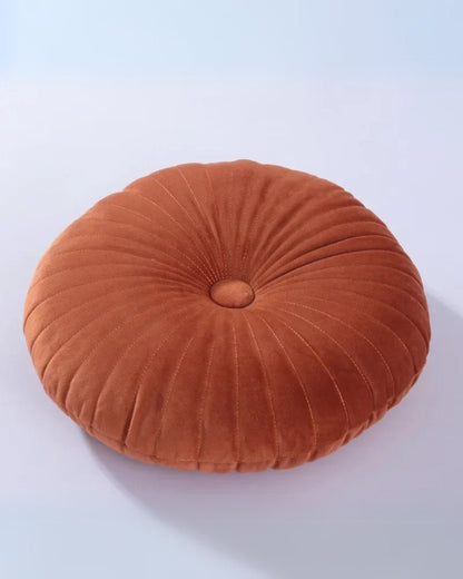 Round Velvet Cushion – Soft and Luxurious Accent Pillow