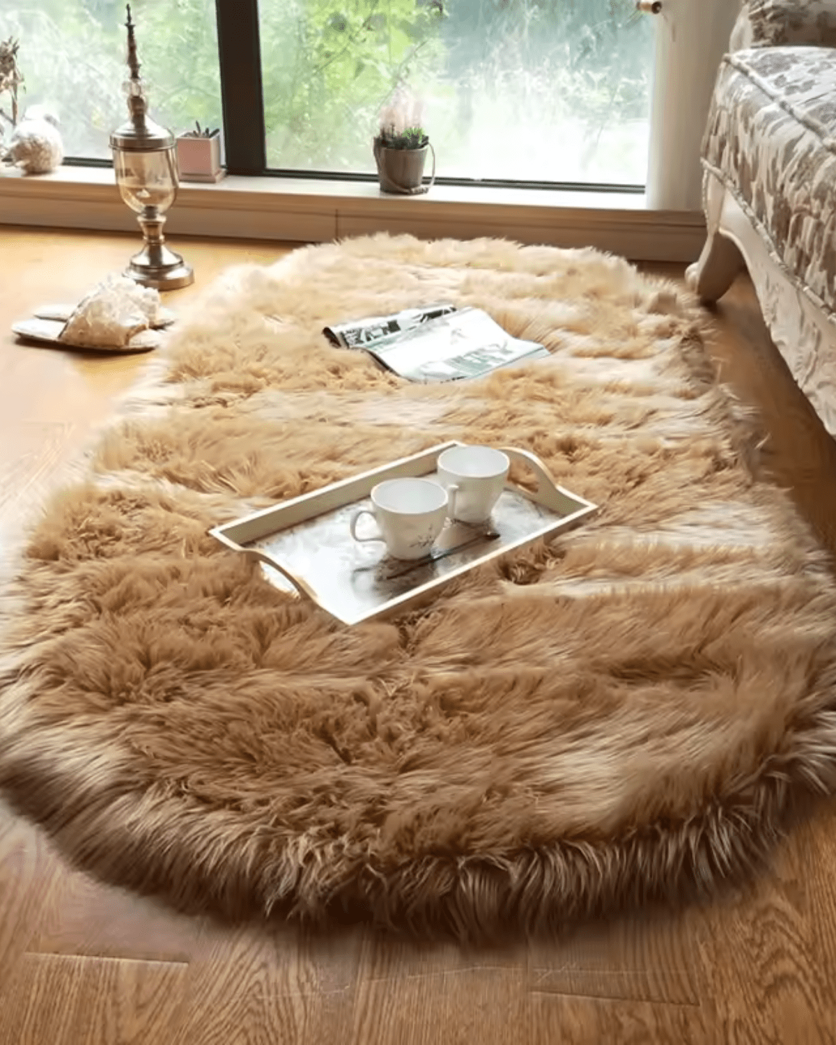 Luxurious Soft Velour Carpet for a Cozy Home Atmosphere