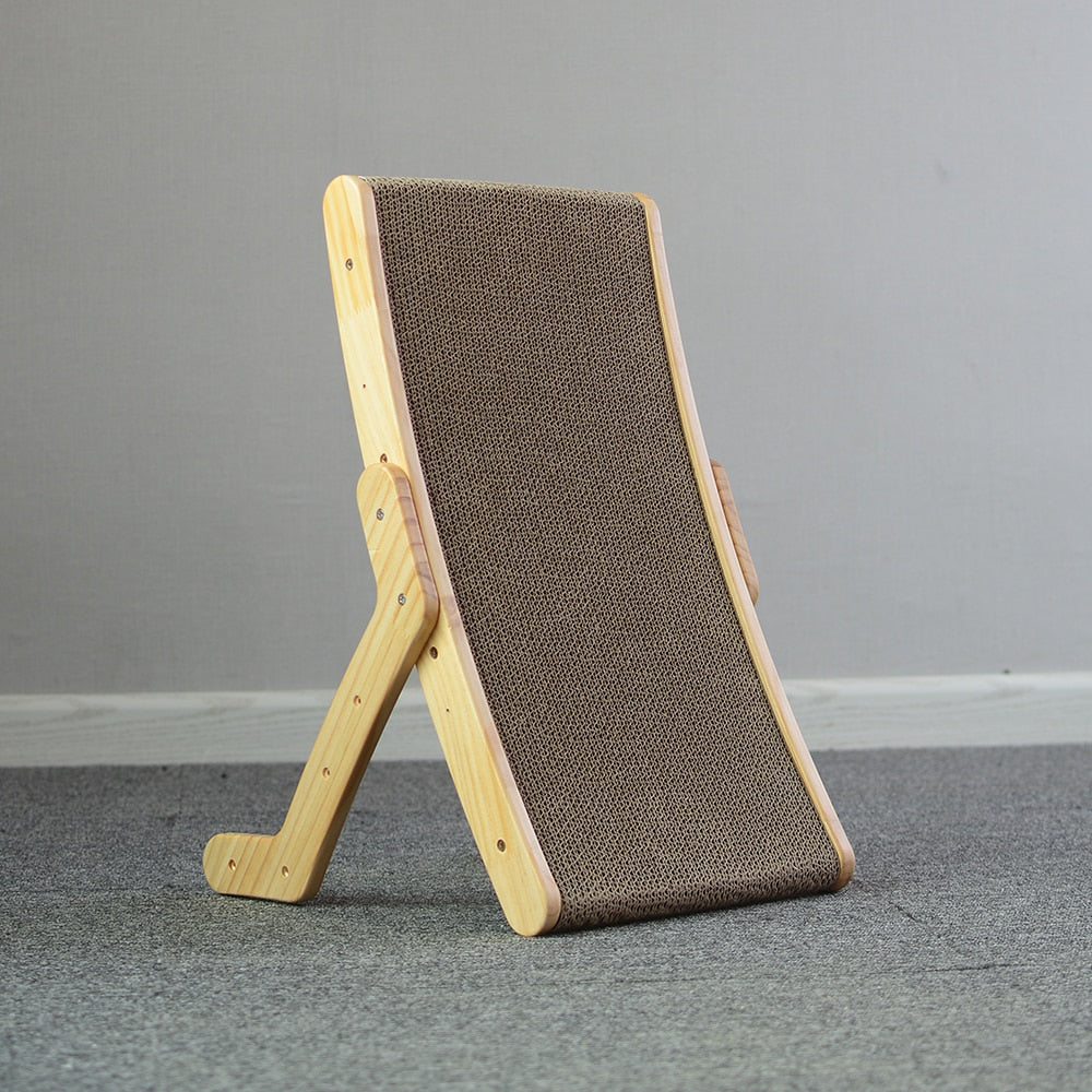 Wooden Cat Bed with Adjustable Design for Comfort