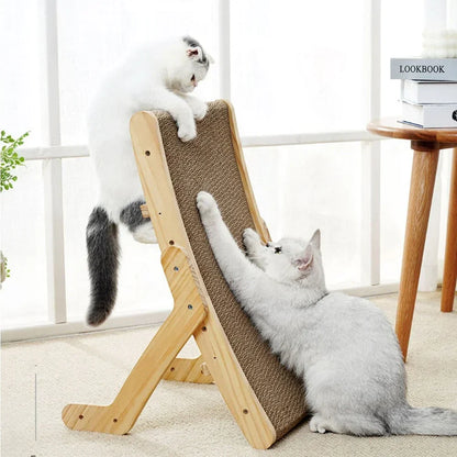 Wooden Cat Bed with Adjustable Design for Comfort