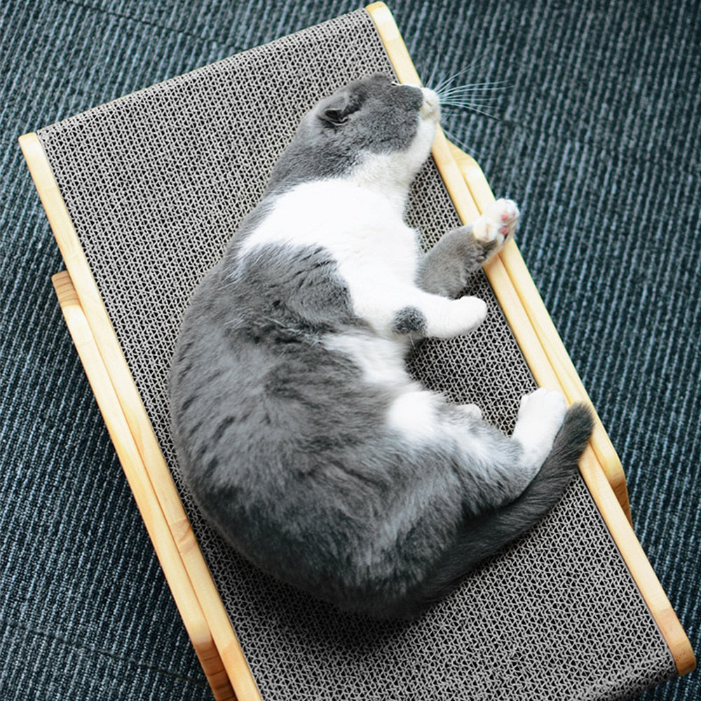 Wooden Cat Bed with Adjustable Design for Comfort