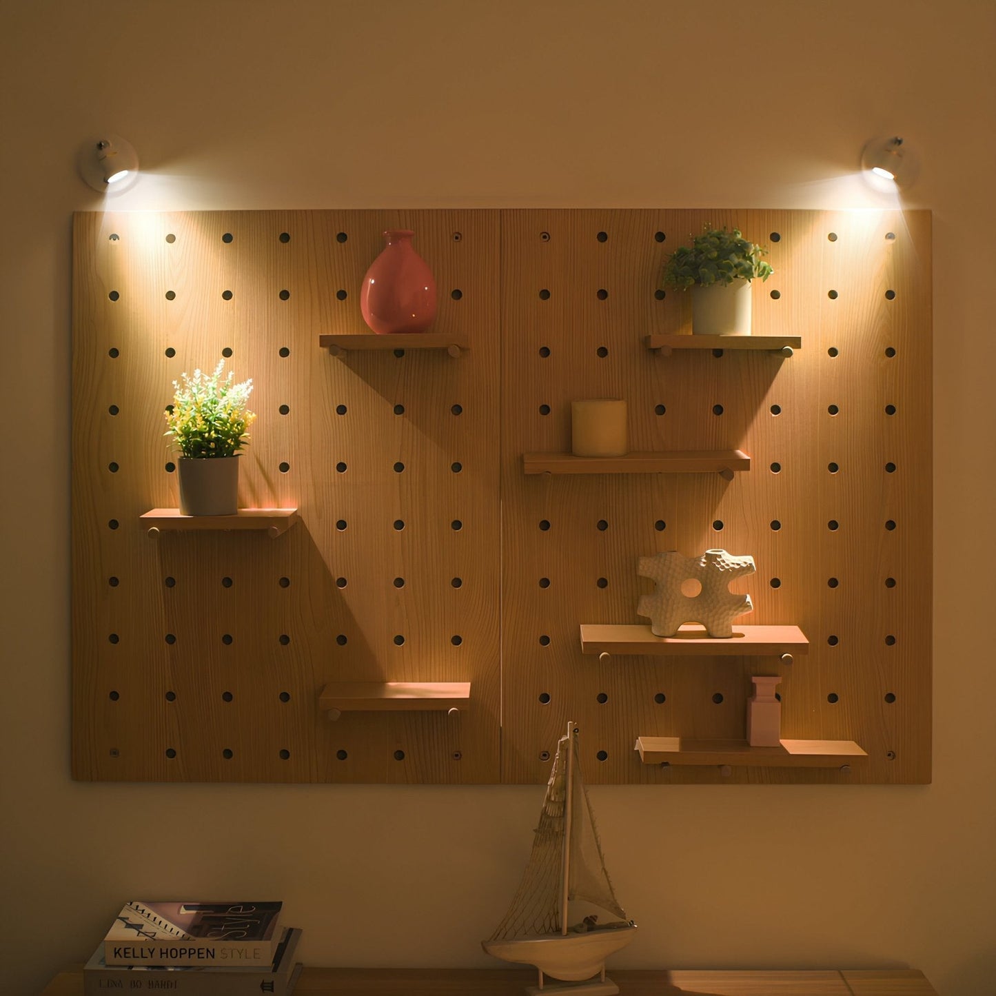 LED Wall Spotlight with Adjustable Design