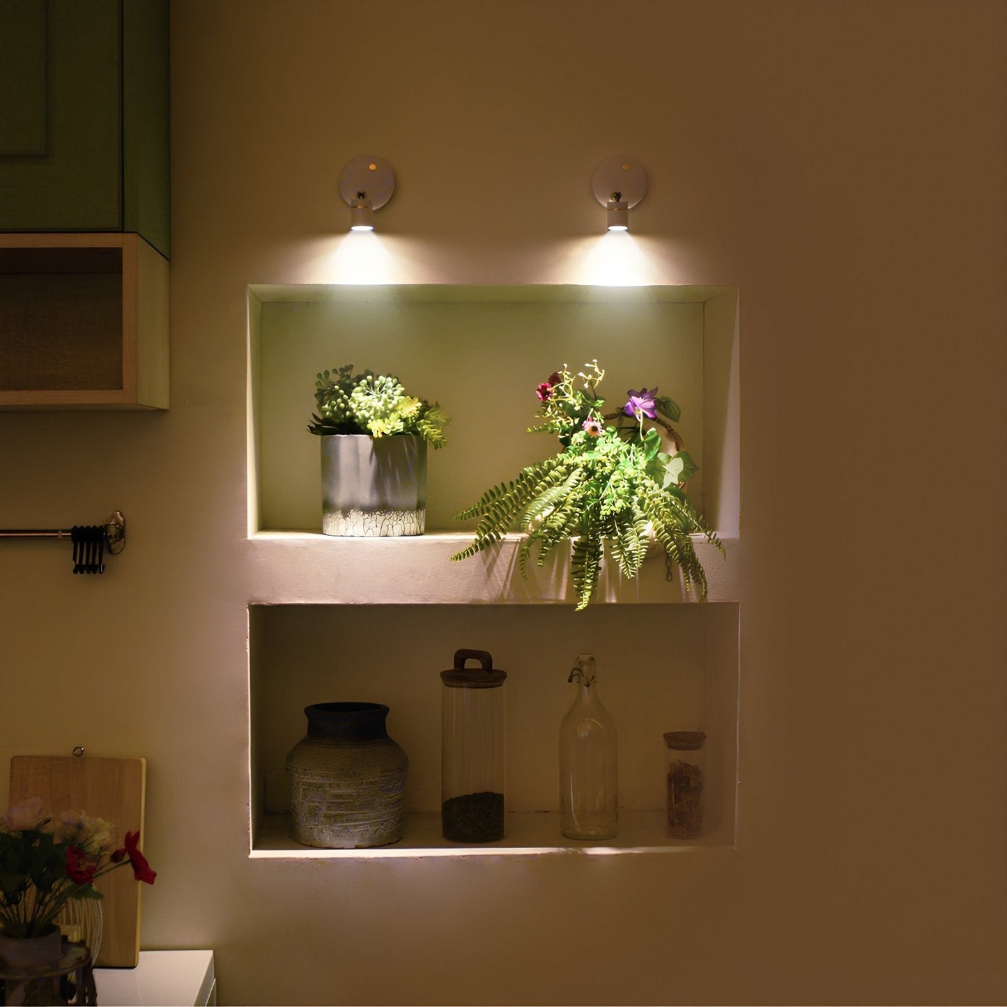 LED Wall Spotlight with Adjustable Design