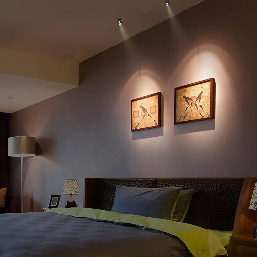 LED Wall Spotlight with Adjustable Design