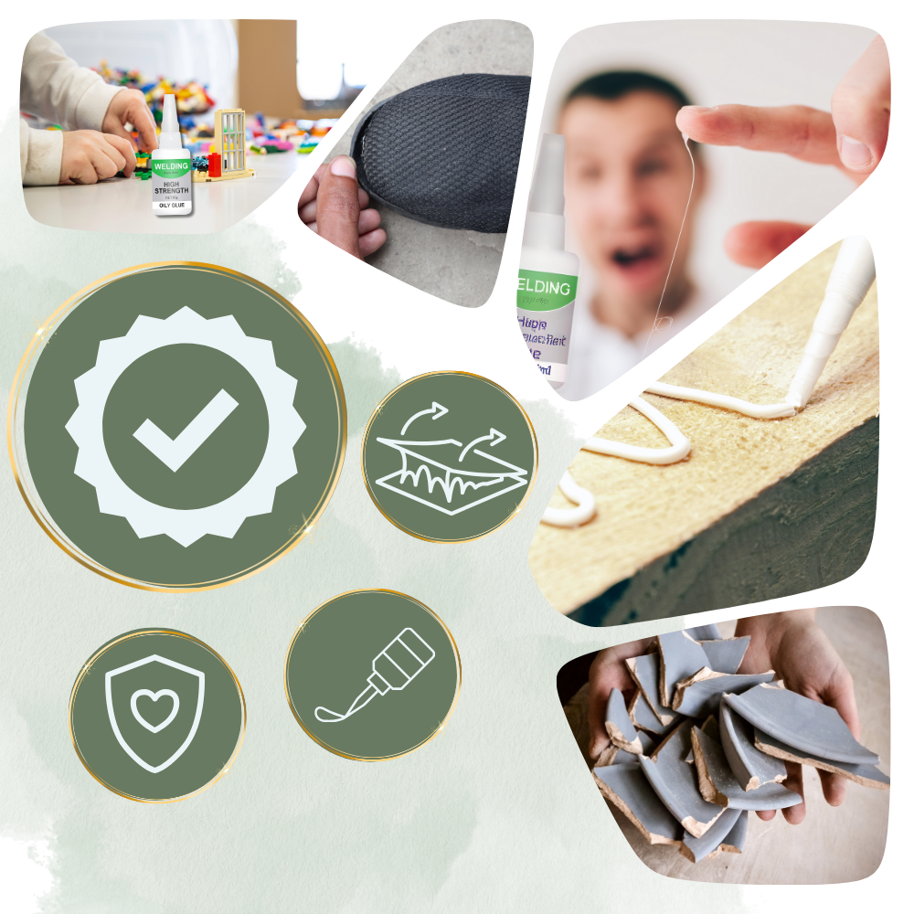 Versatile Sweat-Resistant High-Strength Oil Adhesive