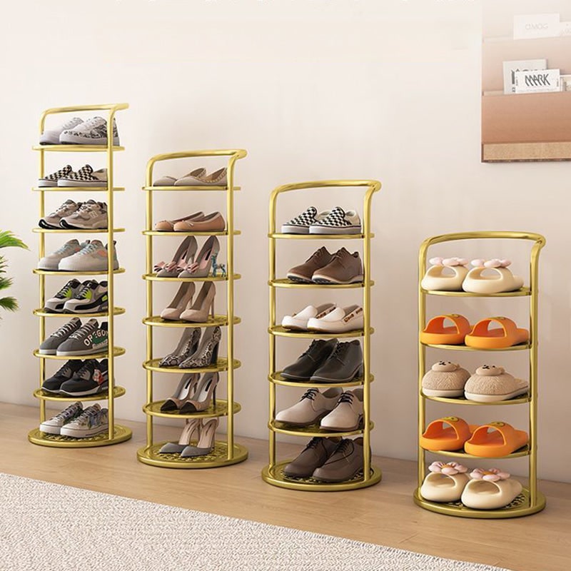 Stylish Vertical Shoe Organizer with Modern Multi-Tier Design