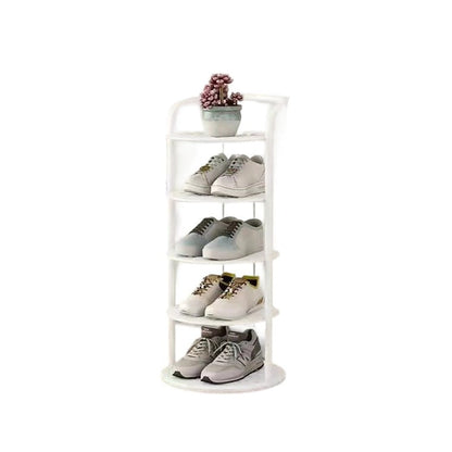 Stylish Vertical Shoe Organizer with Modern Multi-Tier Design