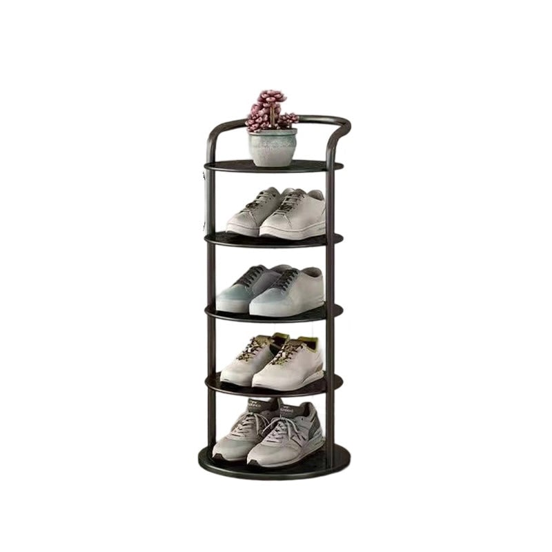 Stylish Vertical Shoe Organizer with Modern Multi-Tier Design