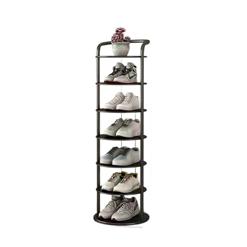 Stylish Vertical Shoe Organizer with Modern Multi-Tier Design