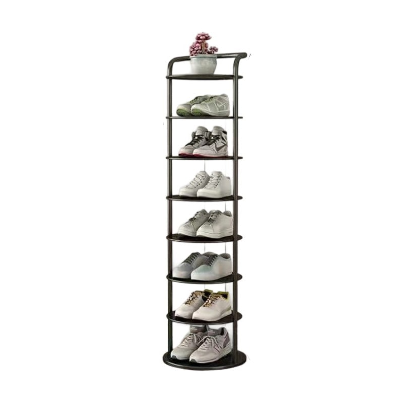 Stylish Vertical Shoe Organizer with Modern Multi-Tier Design