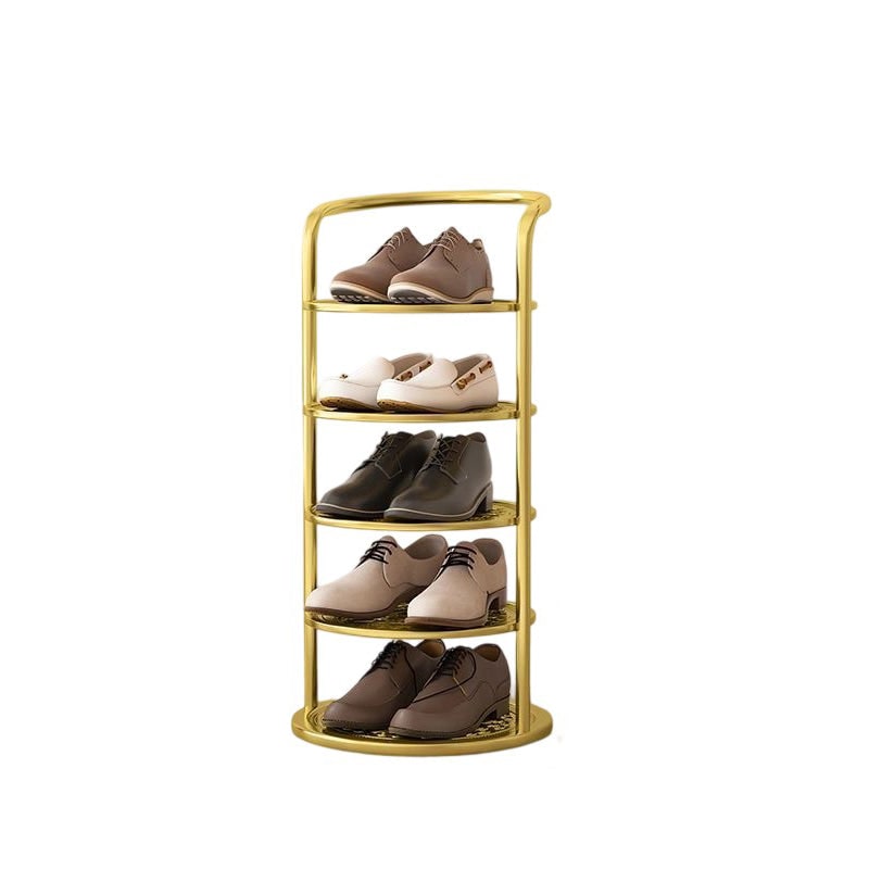 Stylish Vertical Shoe Organizer with Modern Multi-Tier Design