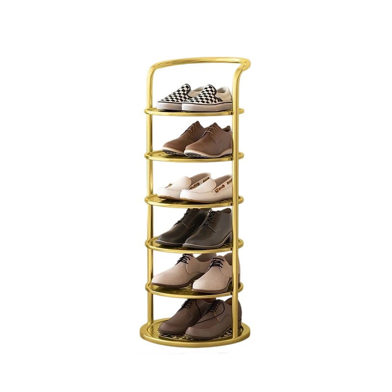 Stylish Vertical Shoe Organizer with Modern Multi-Tier Design