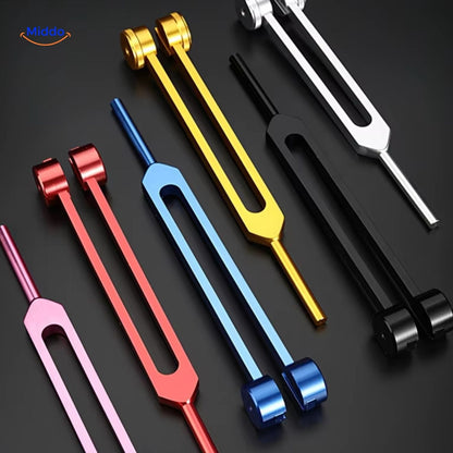 Tuning Fork Set for Frequency Healing up to 528 Hz for Body and Mind