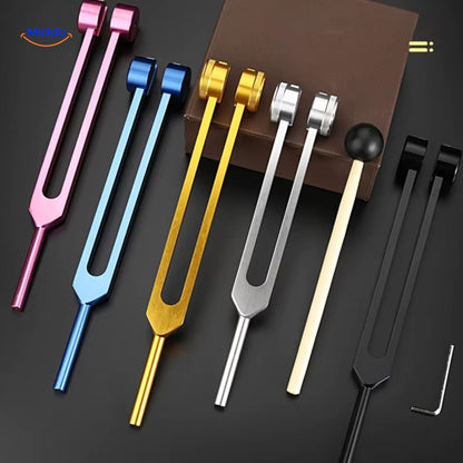 Tuning Fork Set for Frequency Healing up to 528 Hz for Body and Mind