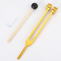 128 Hz • Gold • Gear • 24.5 cm – Intense & Strong