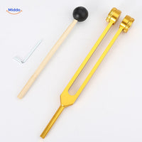 128 Hz • Gold • Gear • 24.5 cm – Intense & Powerful