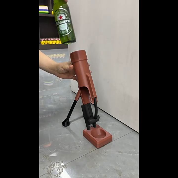 Cap Launching Beer Bottle Opener – Fun Bar and Desk Accessory
