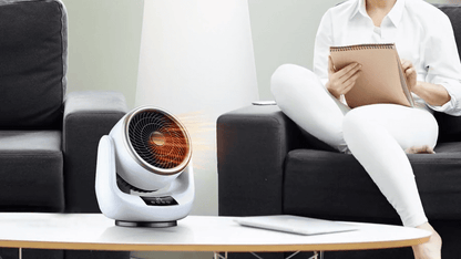 Portable Air Circulation Fan – Quiet Operation with Remote Control